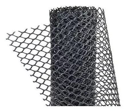 CERRAMIENTO ROMBO Nº4 1,50 x 50 MTS NEGRO